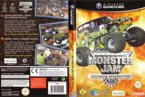 Monster Jam Maximum Destruction Cover - Click for full size image